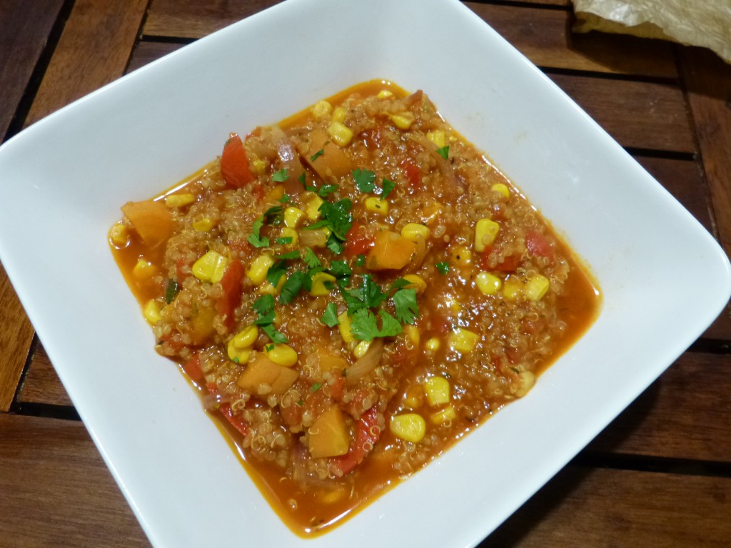 recette soupe mais quinoa