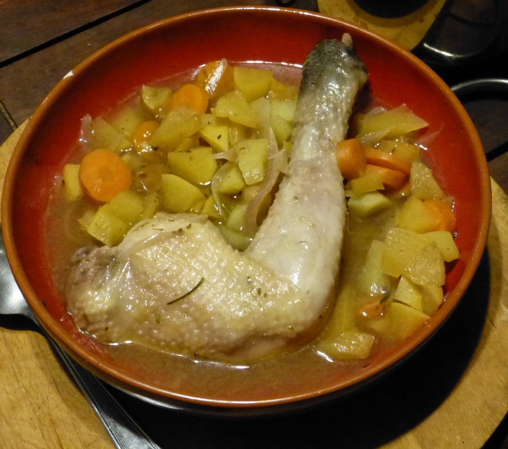 recette soupe potee poulet légumes