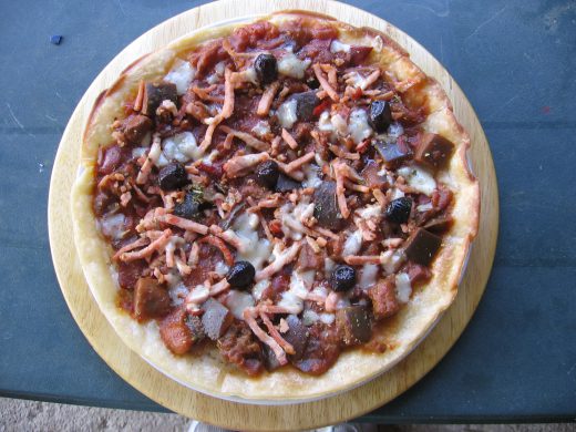 Tarte aux aubergines à la provençale