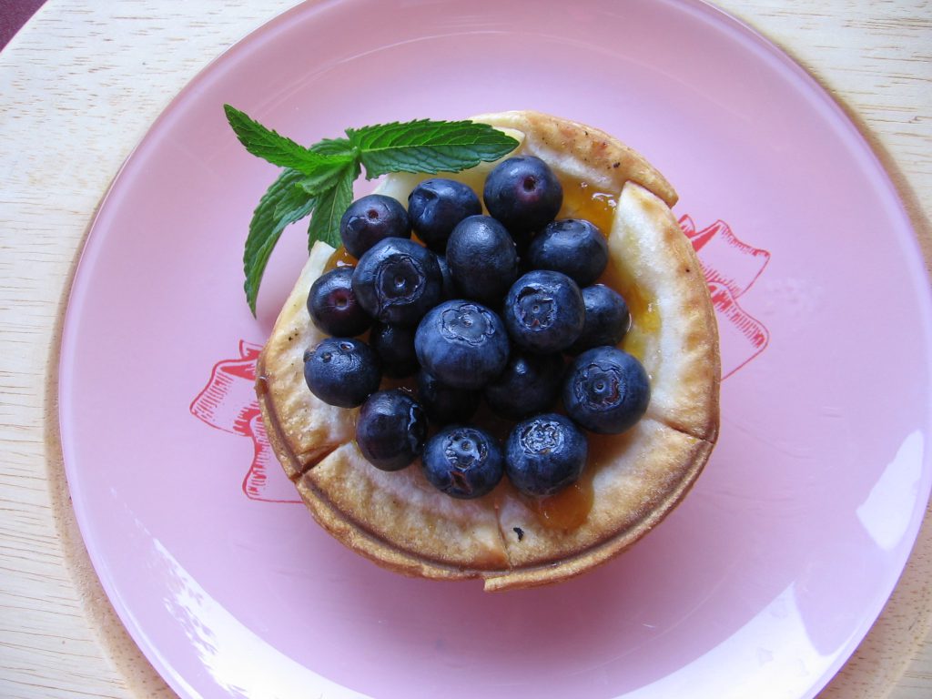 recette tartelette bleuets myrtilles