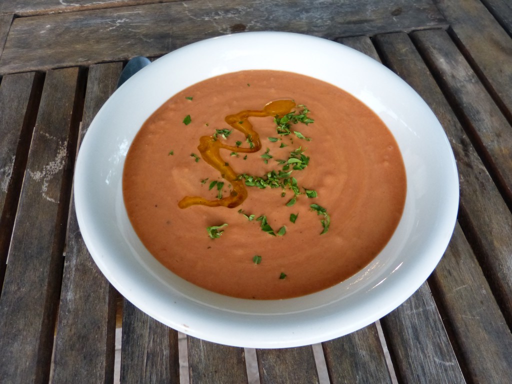 recette veloute poivron soupe