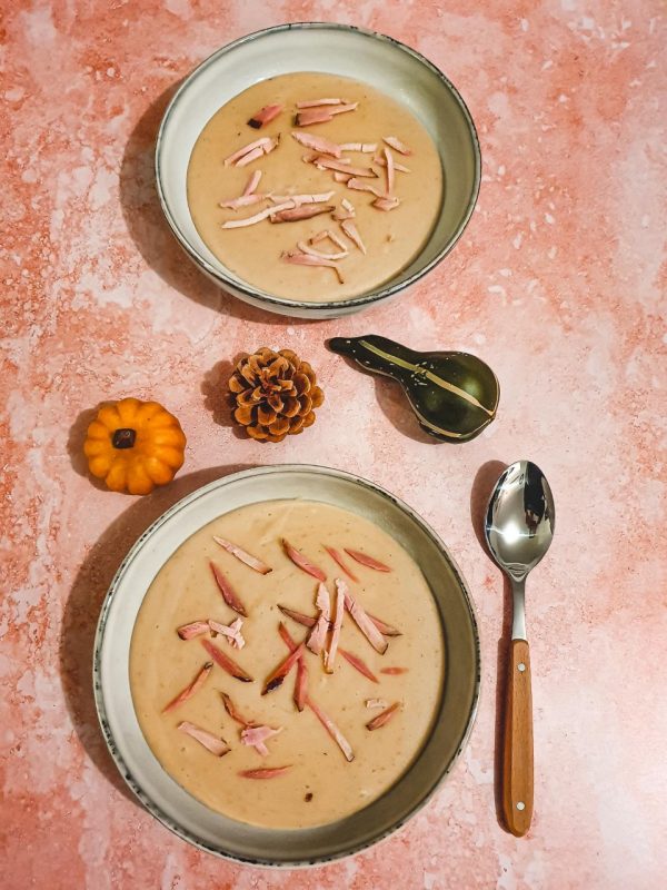Velouté de haricots blancs et pommes de terre