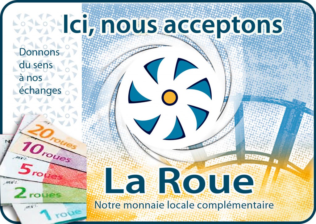 roue monnaie locale salon