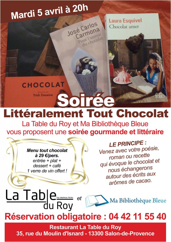 soiree tout chocolat salon provence